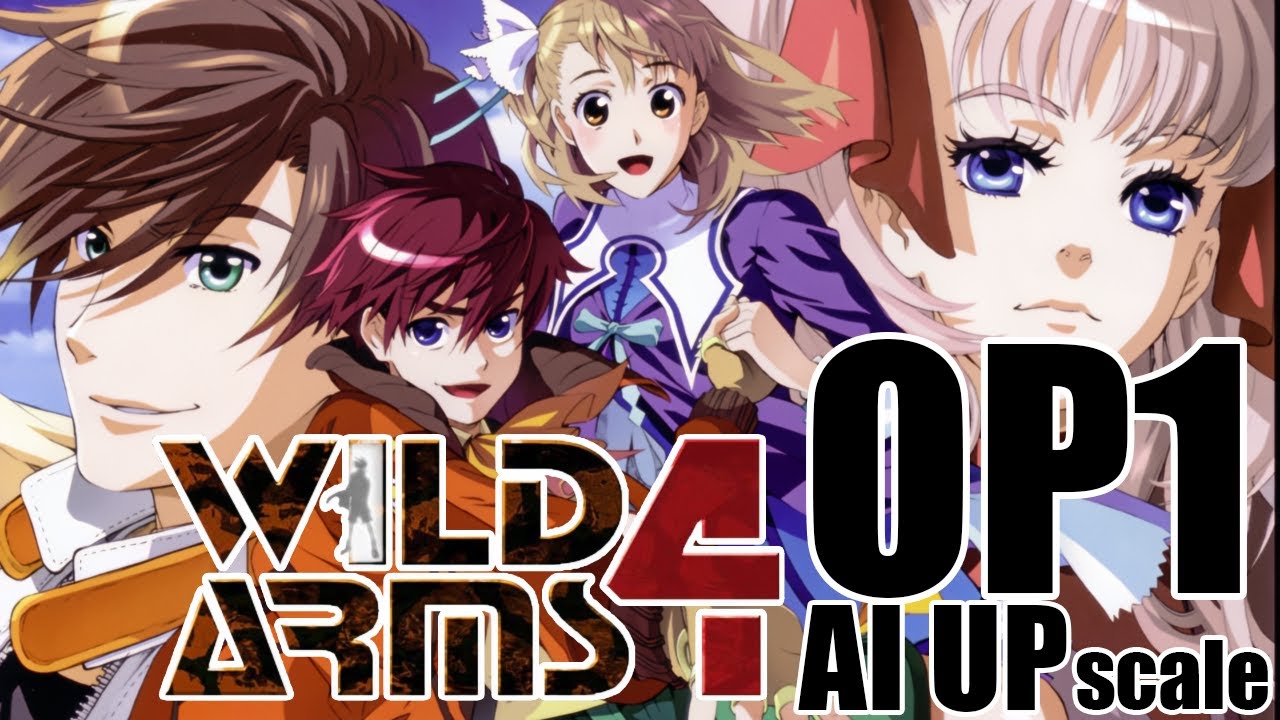 Wild Arms 4 Opening 1 (Japanese) AI REMASTER with LYRICS