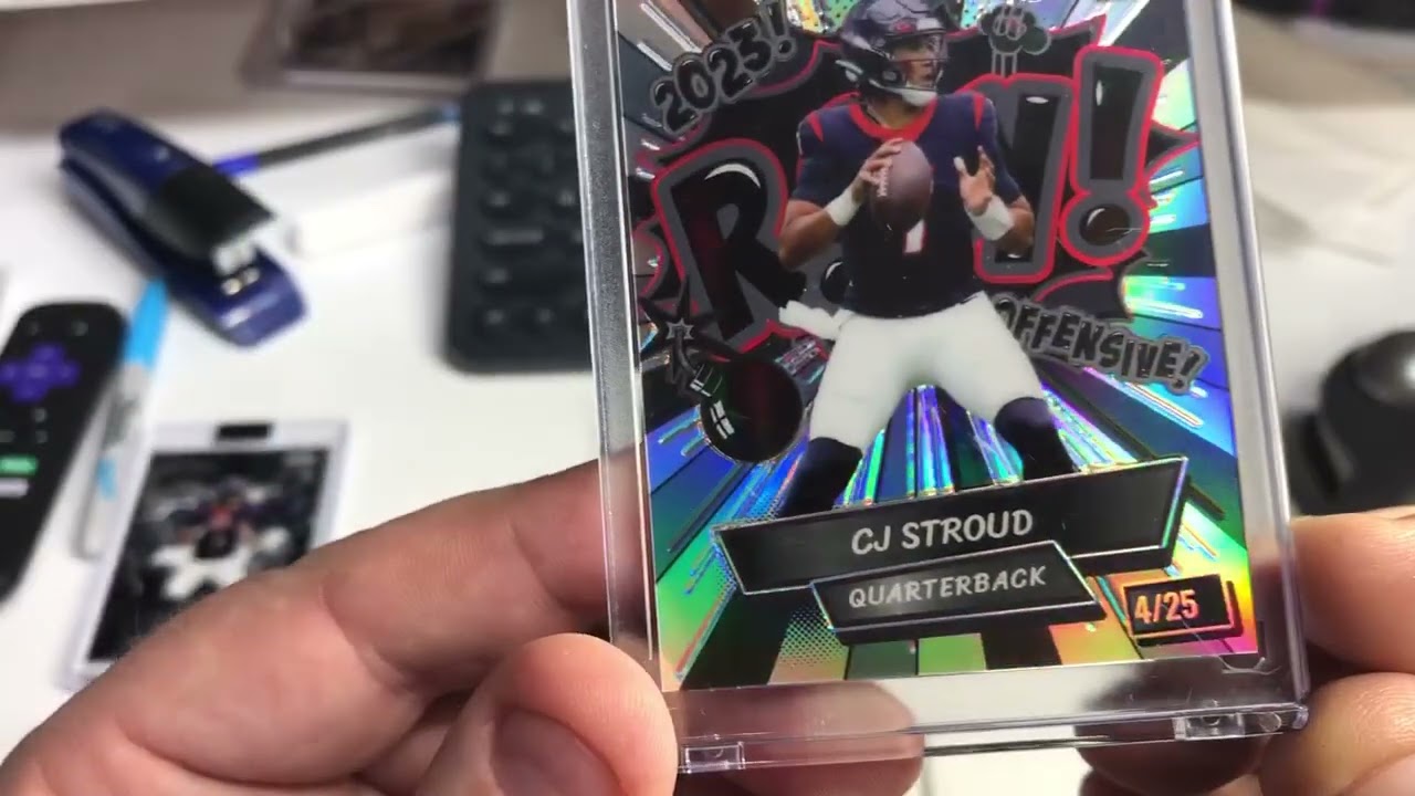 Wild Card 2023 Alumination CJ Stroud Black Label LE Box 121524