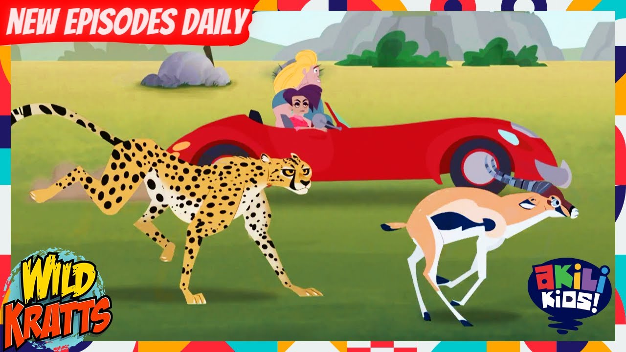 Wild Kratts | Spots And Speed | Akili Kids!