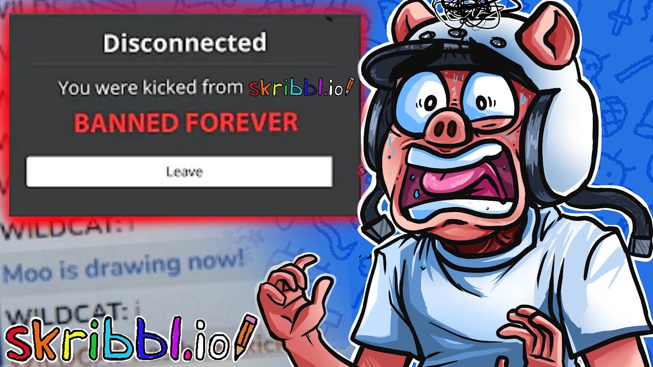 Wildcat Got BANNED From Our Skribbl.io Game