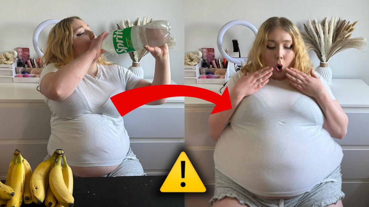Will I EXPLODE from Sprite & Banana Challenge