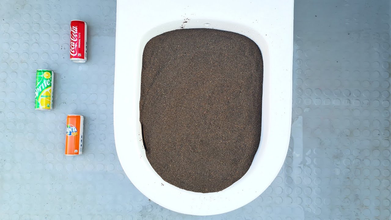Will it Flush? - Coca Cola, Fanta, Sprite, Coffee