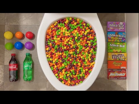 Will it Flush? - Coca Cola, Fanta, Sprite, Plastic Balls, Skittles, Puppy, Pool, M&Ms, Food