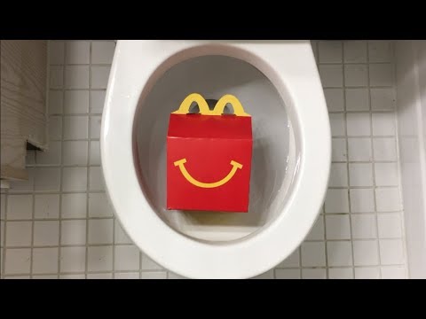 Will it Flush? - McDonald's $1 $2 $3 Dollar Menu