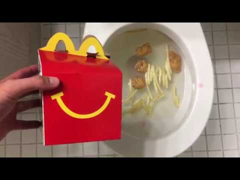 Will it Flush? - McDonalds Happy Meal