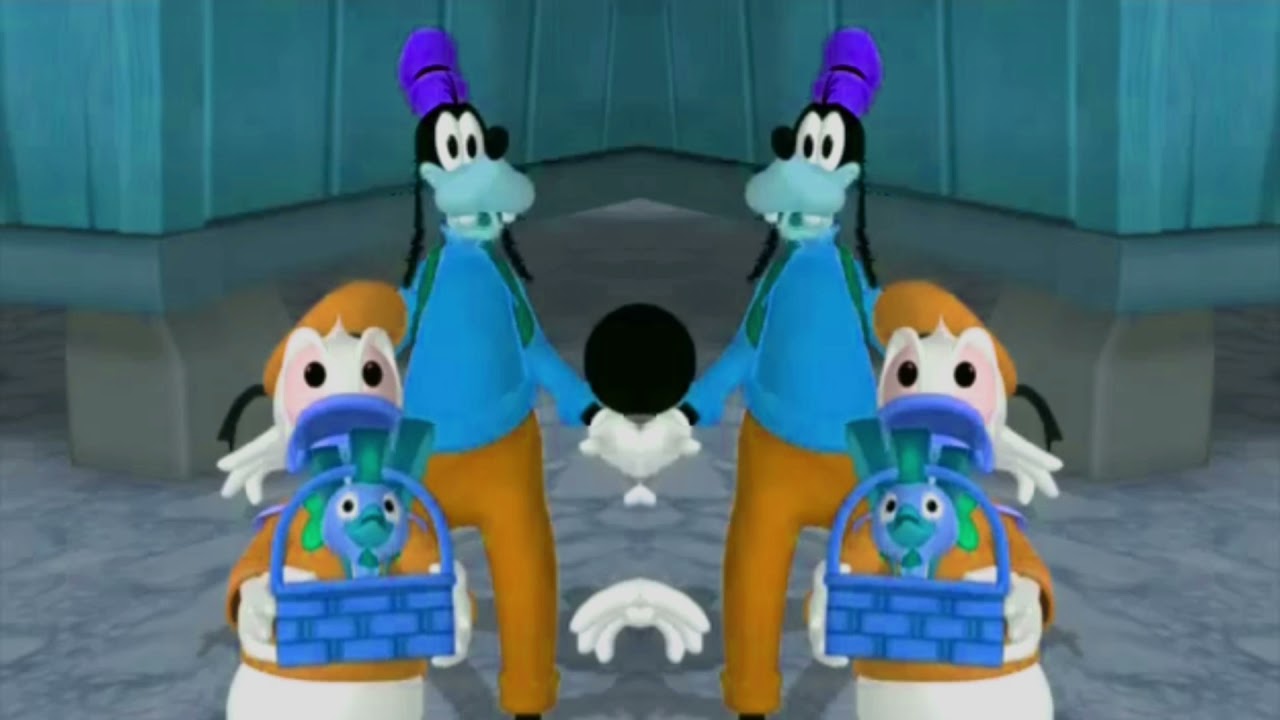 Willie The Giant Chases Mickey, Donald And Goofy Effects Round 1