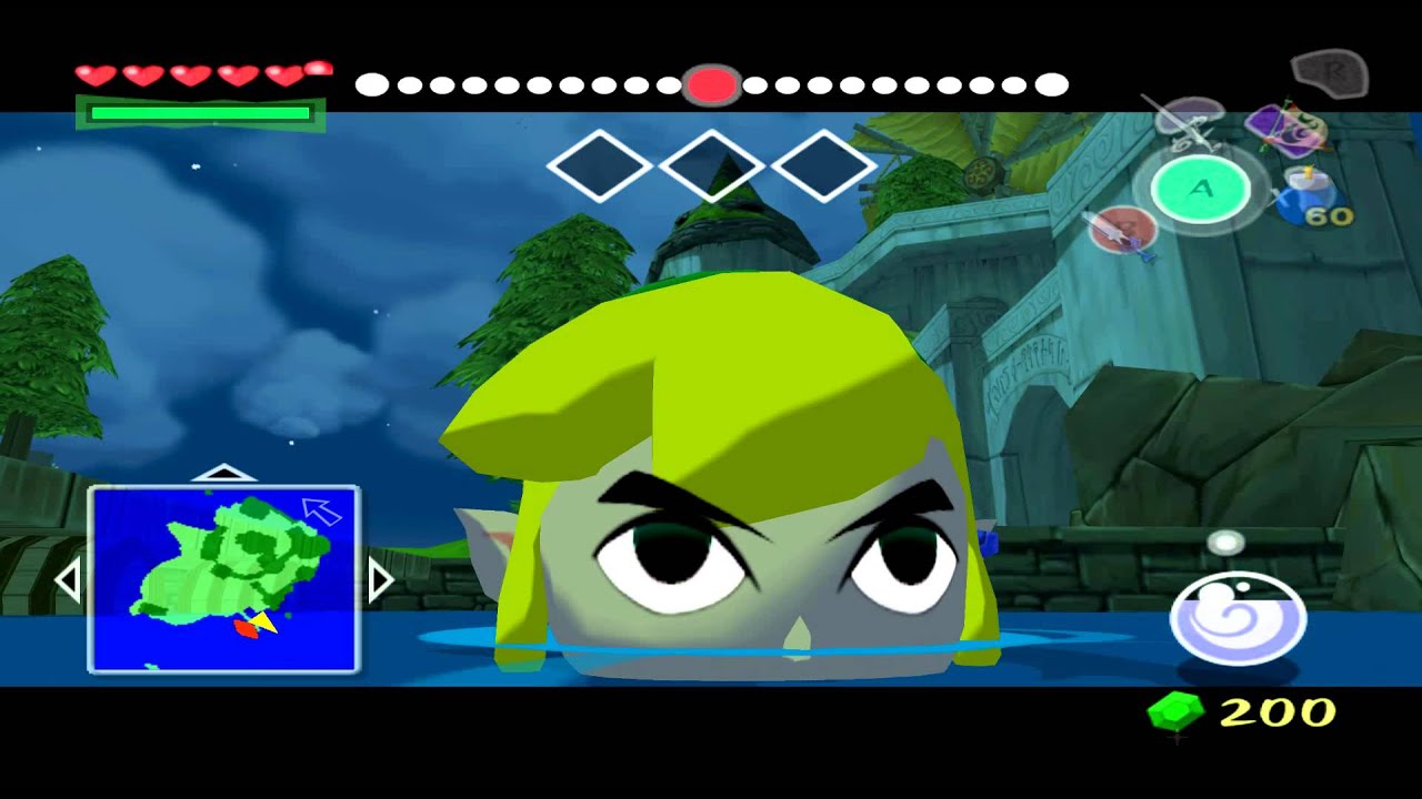 Wind Waker Dive/Dry storage + Super Swim