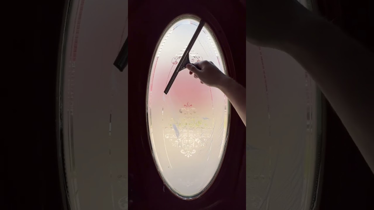 Window cleaning 🧼 💎😋 #oddlysatisfying #satisfying #trending #viral #cleaning #music #happy