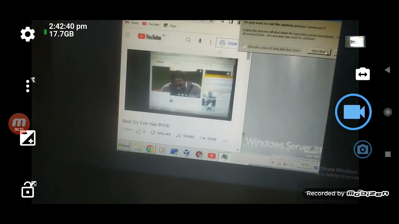 Windows Server 2008 R2 Best Cry Ever Has BSOD