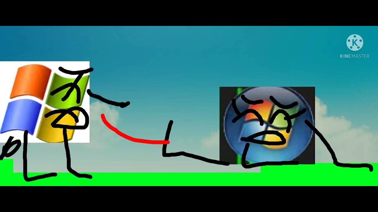 windows XP BFDI friends cry 3