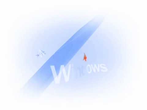 Windows XP Logo with Windows Vista and Windows 7 startup sound
