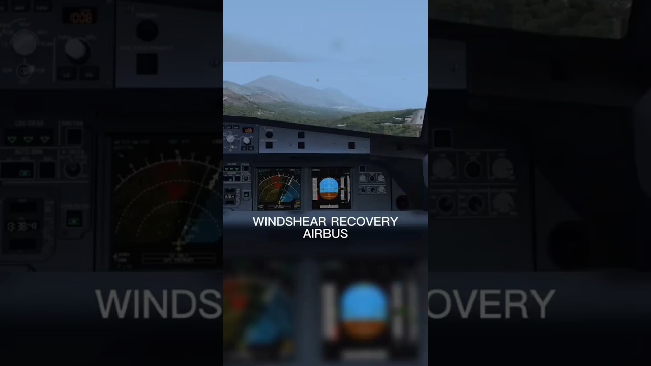 WINDSHEAR SIMULATOR video by @airbusteacher tiktok #avgeeks #aviation #landing #airbus