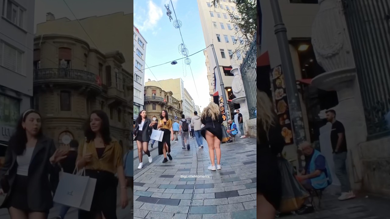 Windy Day on Istanbul’s Most Famous Street 🇹🇷 | Walking Tour