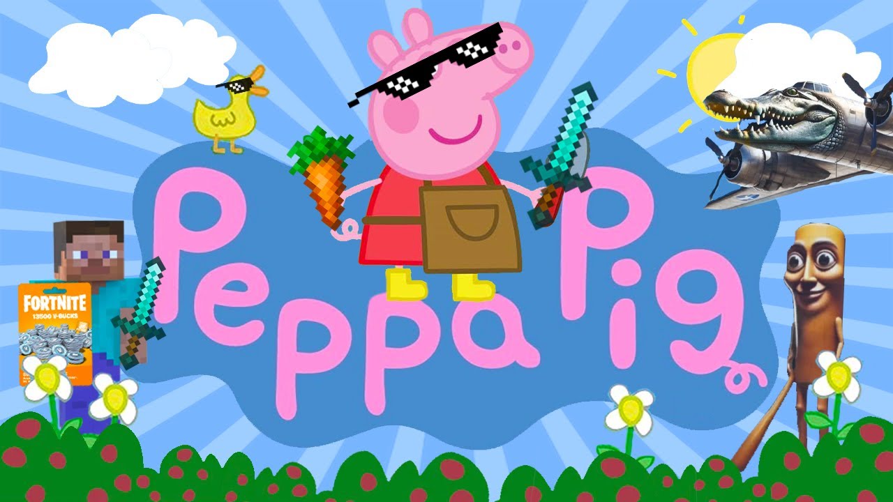 Świnka Peppa PRZERÓBKA - Wiosna 🌷