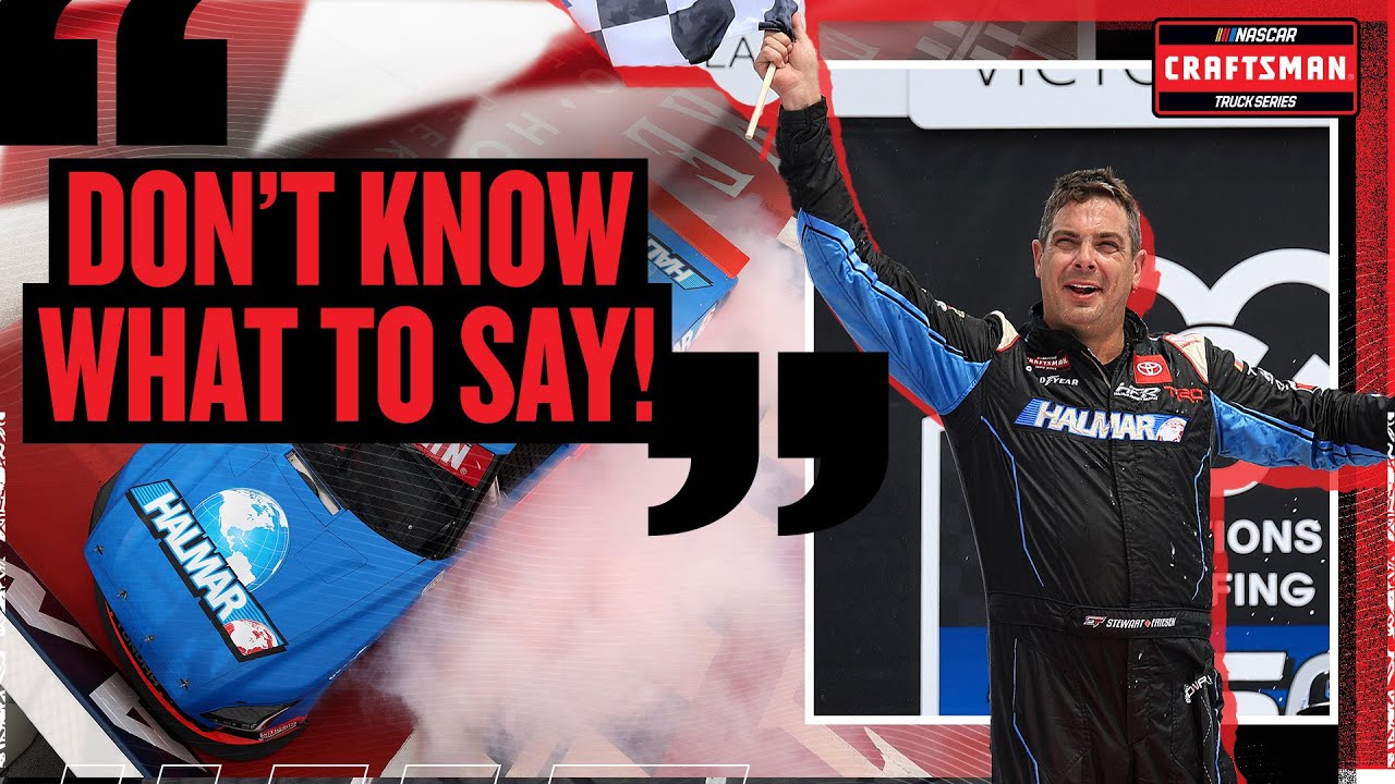 Winless Streak? Snapped. Stewart Friesen Wins Michigan! | 2025 NASCAR Truck Series at Michigan