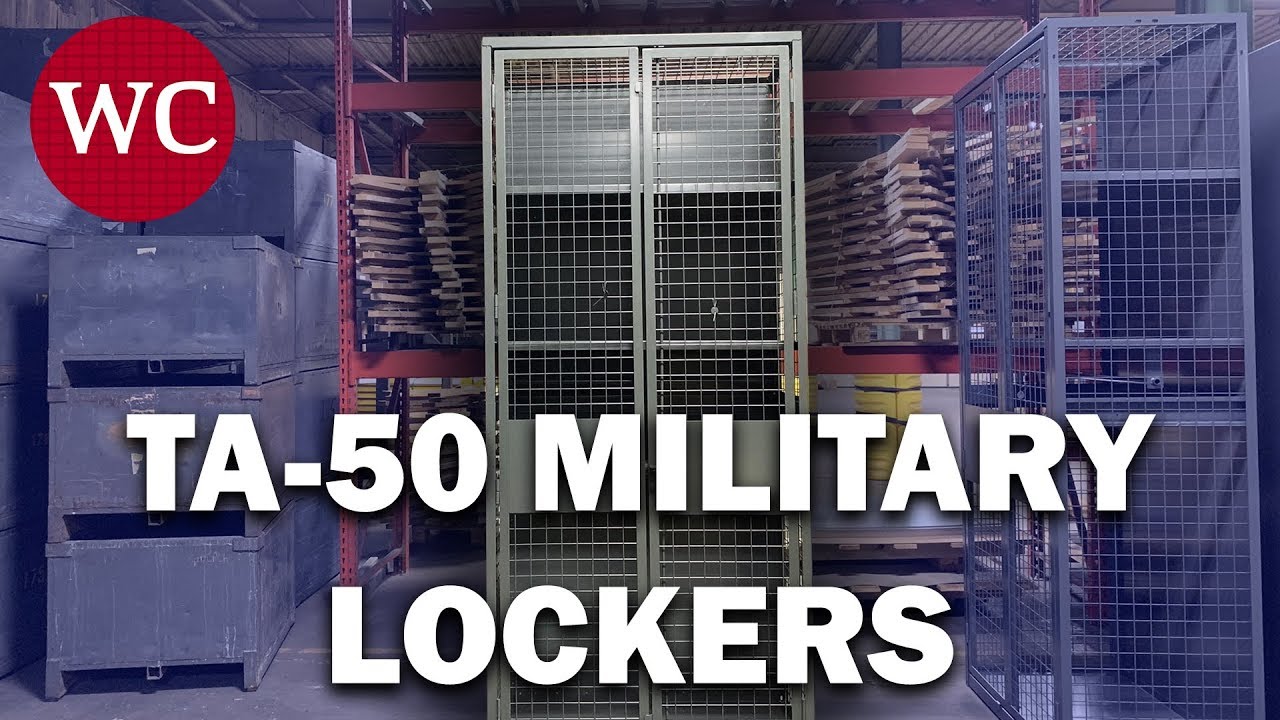 WireCrafters TA-50 Military Storage Lockers