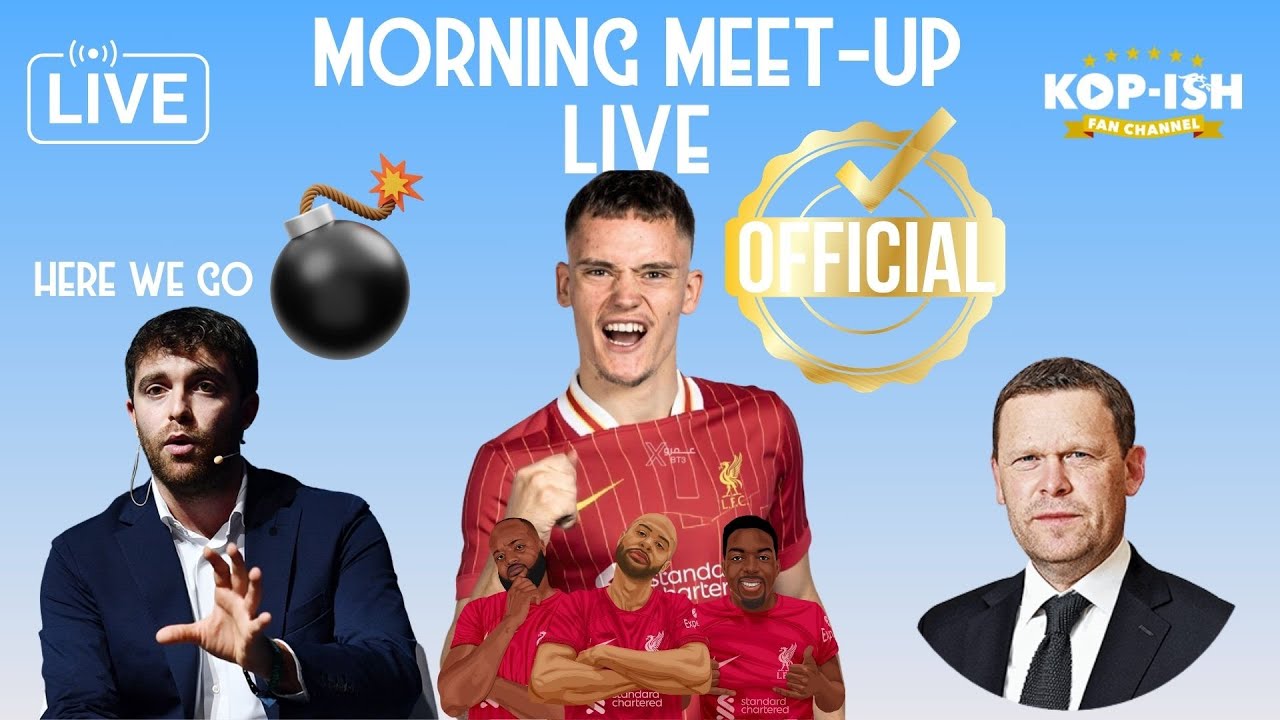 WIRTZ TO LIVERPOOL IS OFFICIAL! | £100M + £16M ADD-ONS | MORNING MEET-UP LIVE