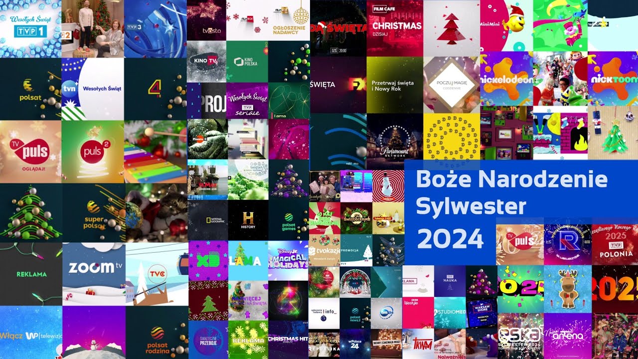 Świąteczna kompilacja opraw graficznych - Boże Narodzenie / Sylwester 2024