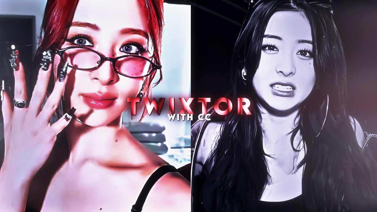 (WITH CC) MEGA TWIXTOR YUNJIN LE SSERAFIM 4K PART 1 (KPOP)