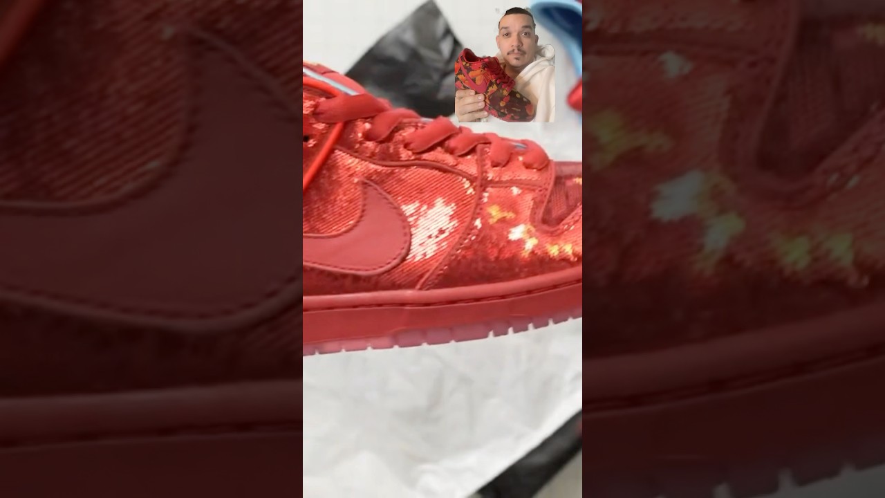 Wizard of Oz Ruby red slipper SB dunk #nike #sneakers #sbdunks @DavidBluetile