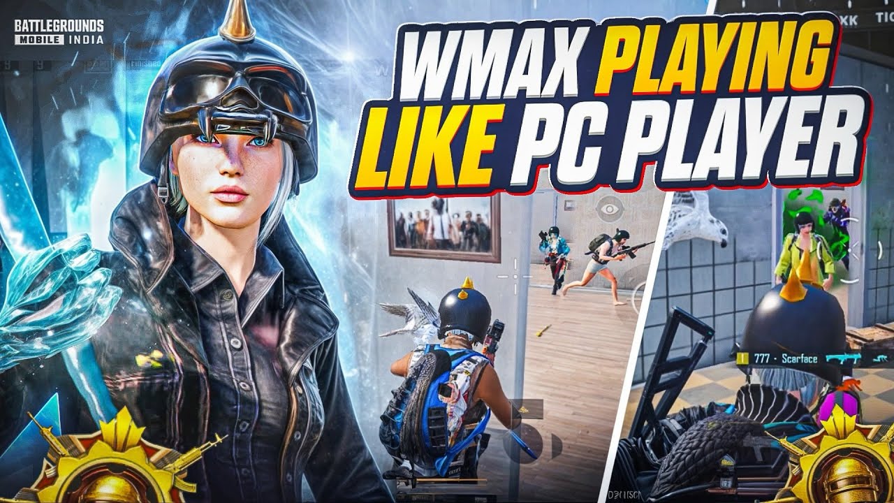 WMAX Playing like PC Players! 🔥 Fastest 3 Fingers Player | BGMI - PUBGMOBILE
