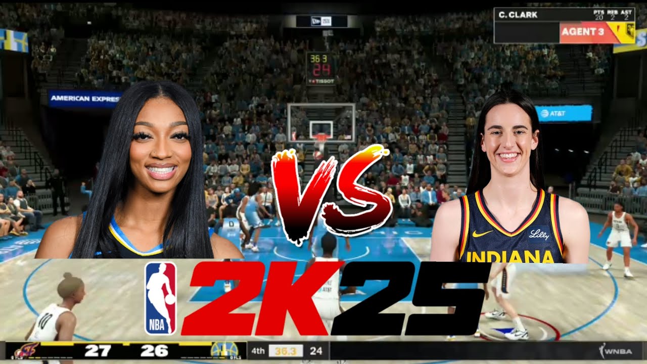 WNBA Indiana Fever vs. Chicago Sky 2K25 gameplay. #wnba #2k25 #indianafever #chicagosky