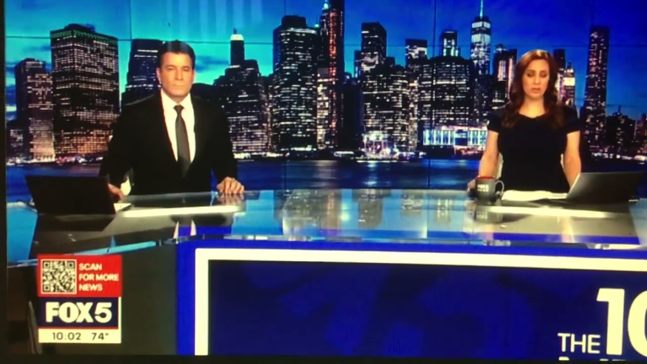 WNYW Fox 5 Ten O’Clock News open June 24, 2022