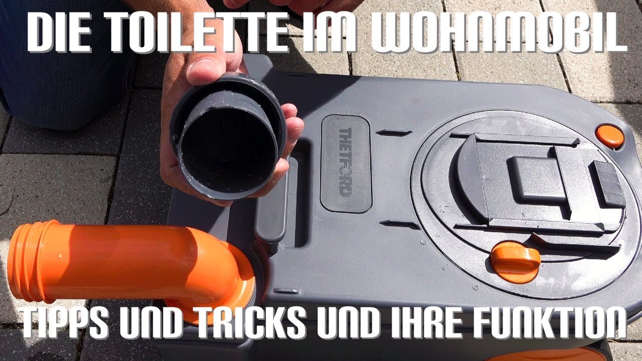 Wohnmobil Toilette - Welche Arten gibt es? Funktionsweise, Tipps und Tricks