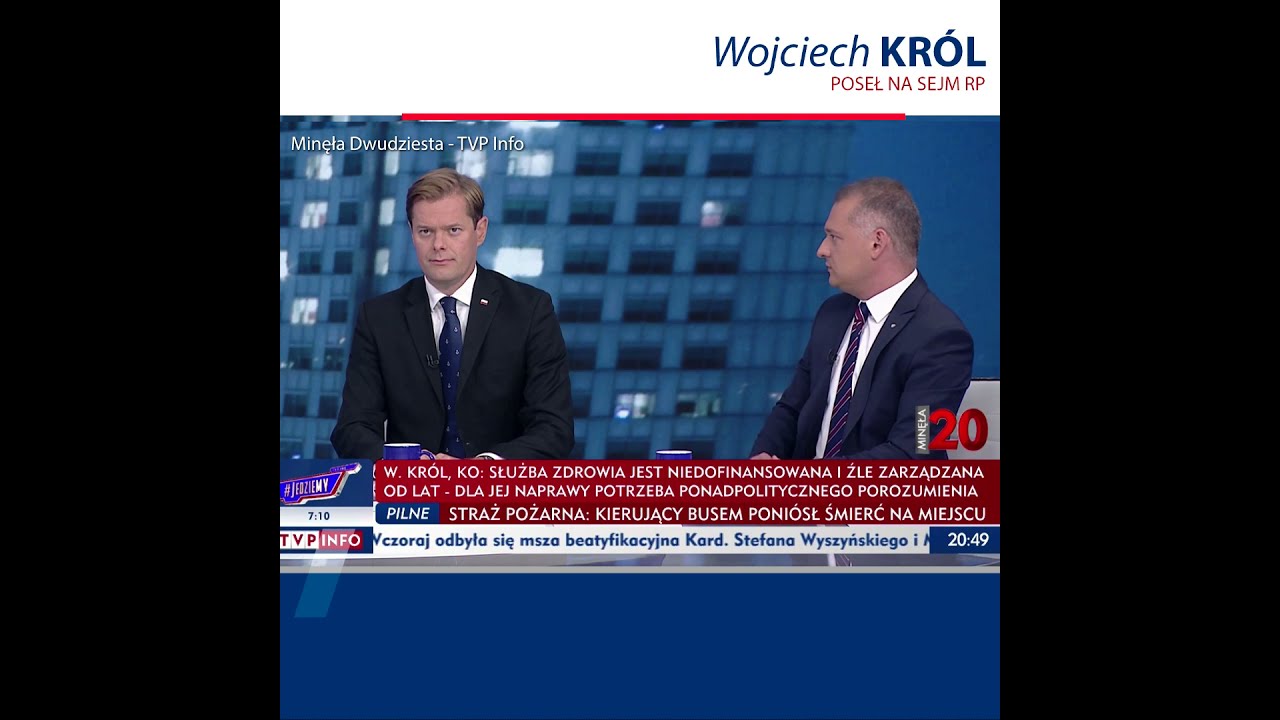 Wojciech Król - Minęła 20 TVP Info - 13.09.2021