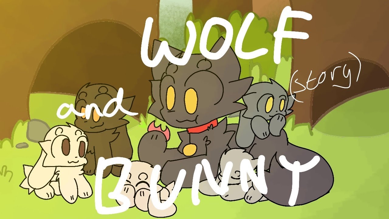Wolf 🐺 and Rabbits 🐰 || animation story