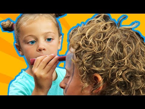 Wolf Face Paint and MORE! | ELIZA | Learn How to Face Paint!