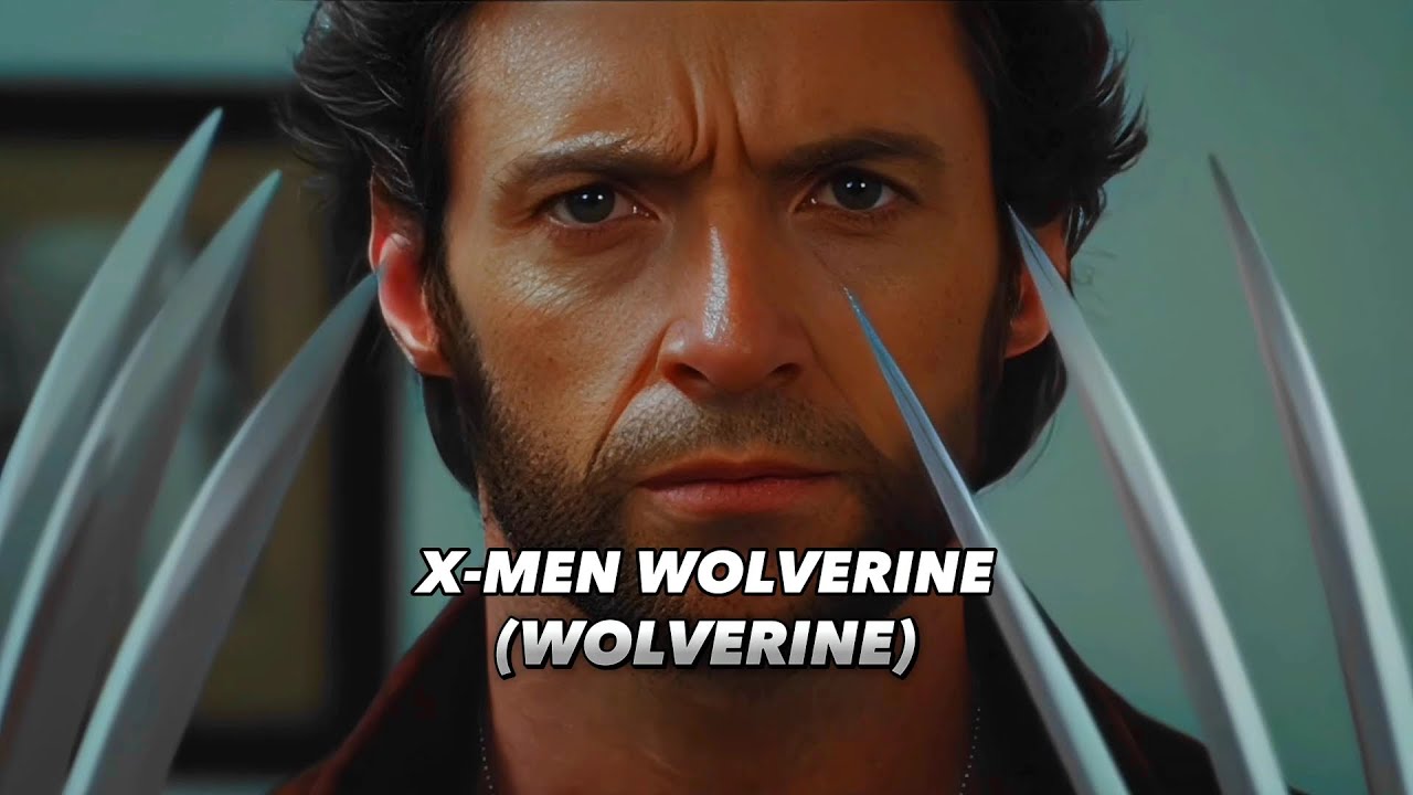 Wolverine | X-Men Wolverine Origins | 4K +CC (60 fps Twixtor) Free To Use