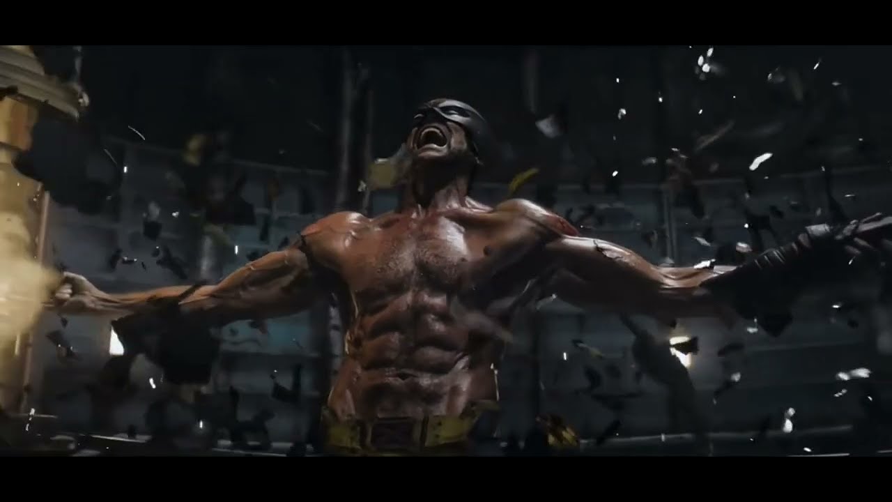 Wolverine abs scene full HD in Deadpool & Wolverine