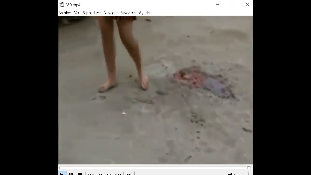 woman after slaughtering goat