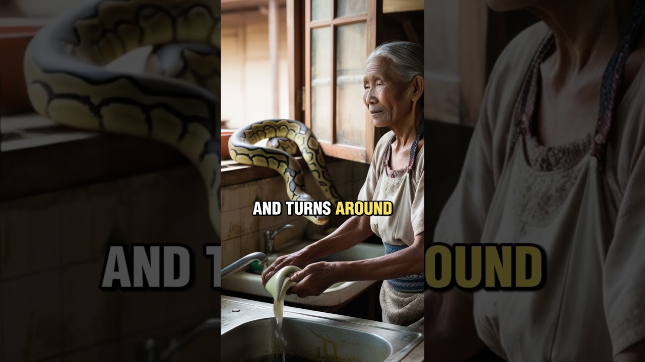 Woman Attacked By Massive Snake in Thailand