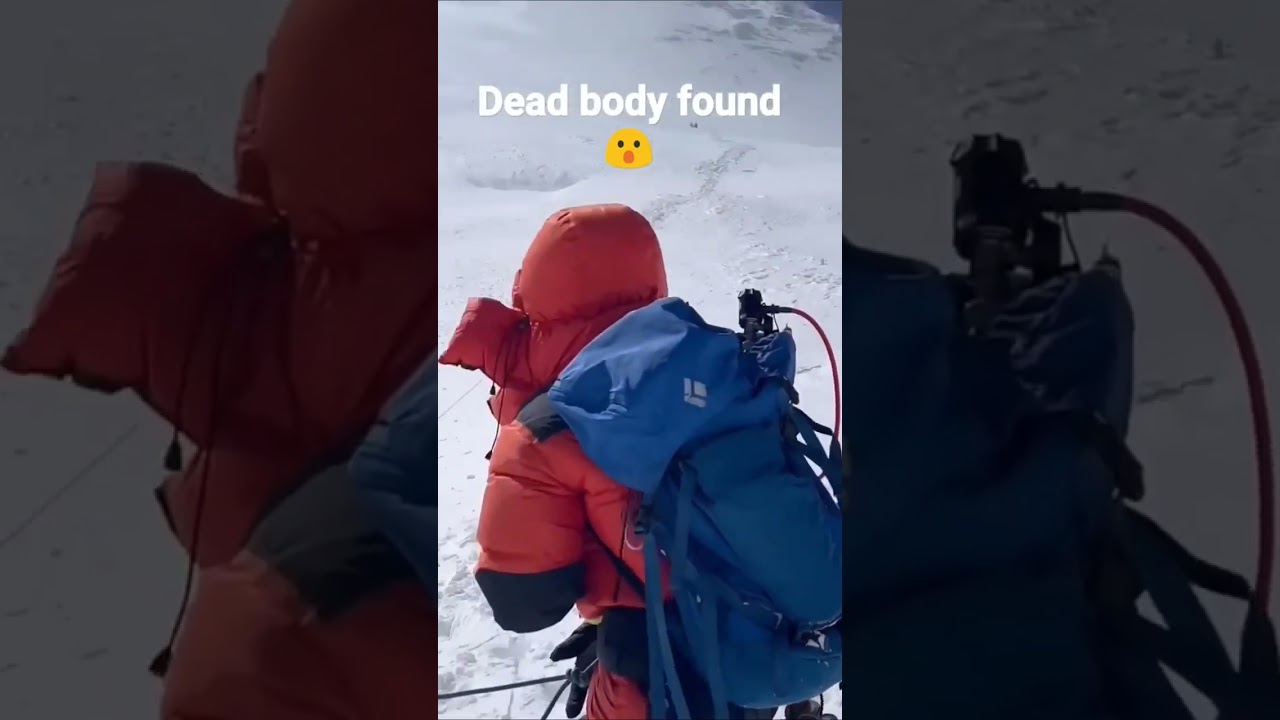 Woman Screams as Dead Body's Slide Down Everest After Avalanche