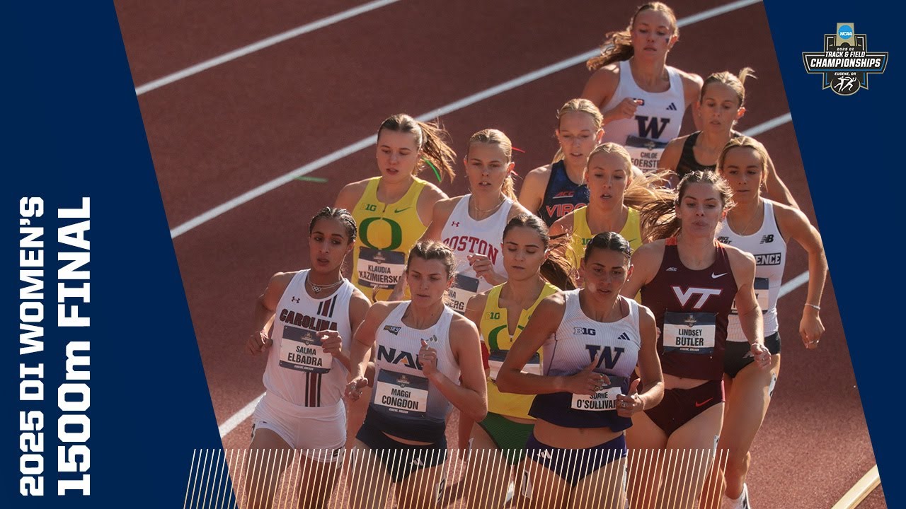 Women's 1500m final - 2025 NCAA outdoor track and field championship