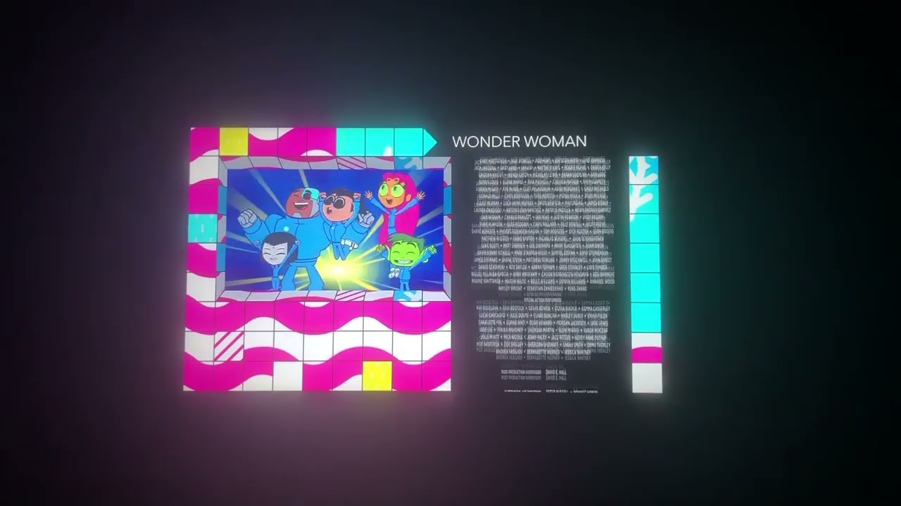 Wonder Woman (2017) End Credits (Cartoon Network 2020)