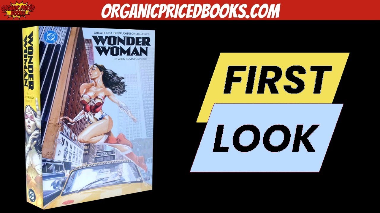 WONDER WOMAN by GREG RUCKA Omnibus First Look