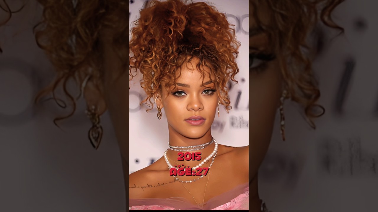 Wonderful pictures of the star, Rihanna, from childhood to today❤️#rihanna #beforeandafter