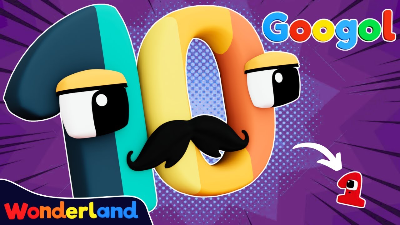 Wonderland: BIG NUMBERS | Counting From 1 to Googolplex