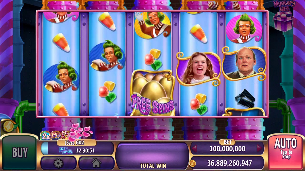 Wonka Slots Vip Room The Eggcinerator Room Machine Preview