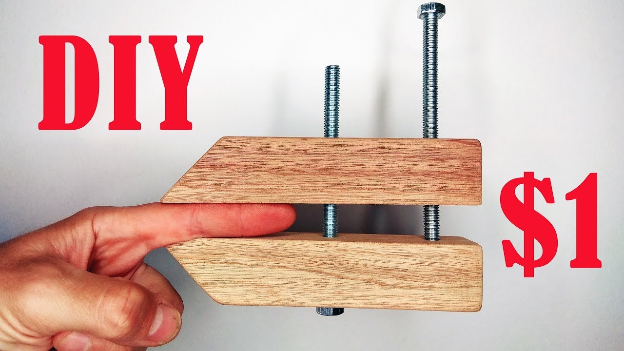 Woodworking Hand Screw Clamp DIY