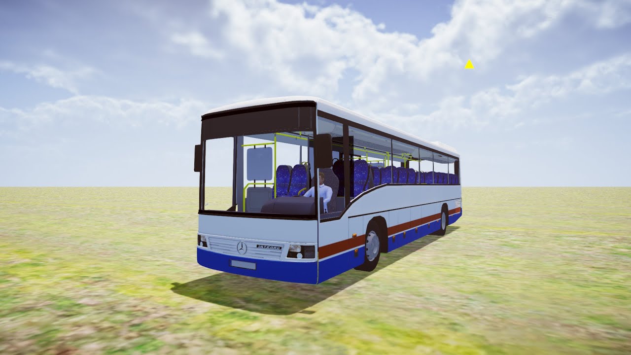 Working on Modeling of Mercedes-Benz Integro O-550