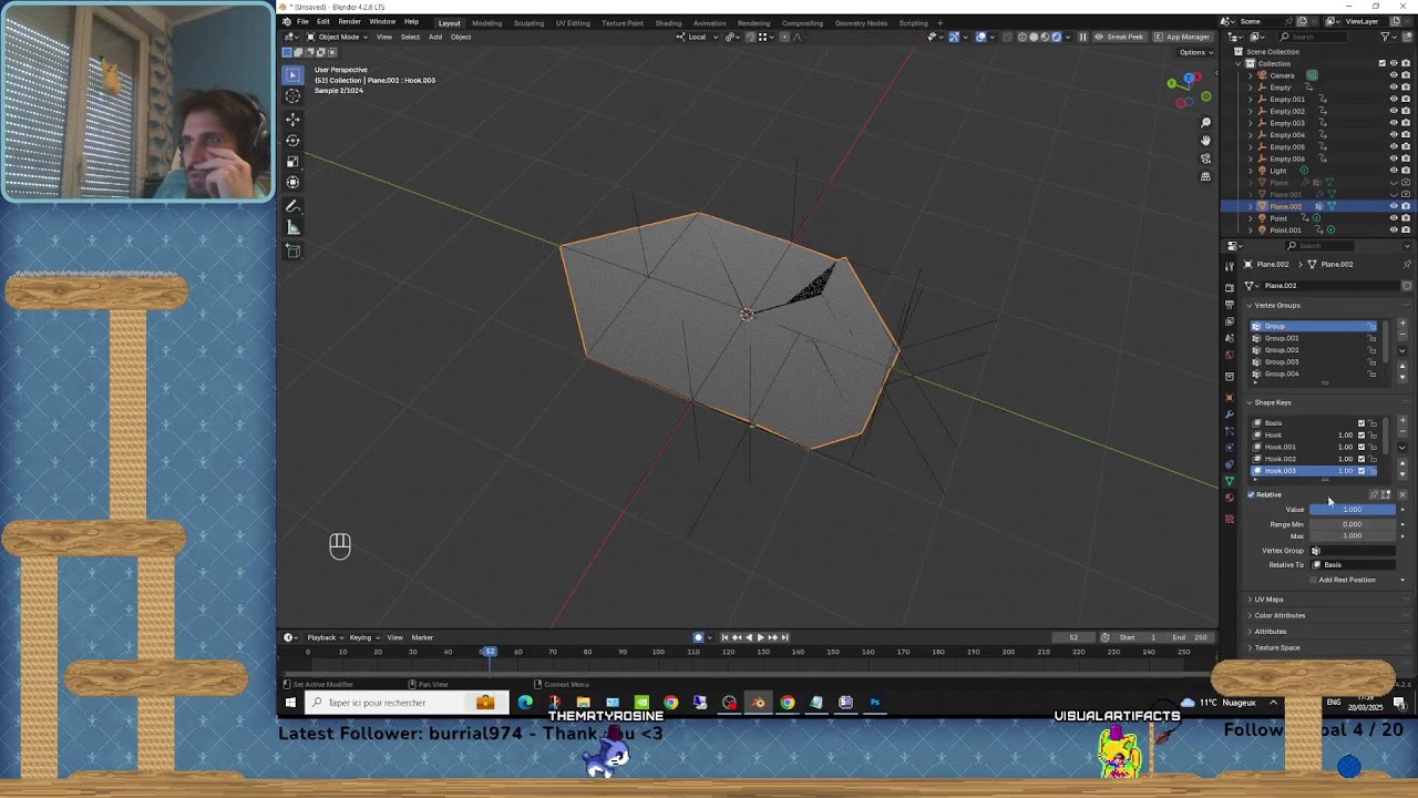 Working on my Portfolio using Verge3D [Fr/EN]