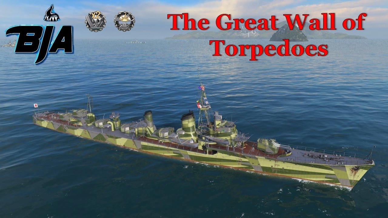 World of Warships- Shimakaze -Who Ordered the Torp Wall