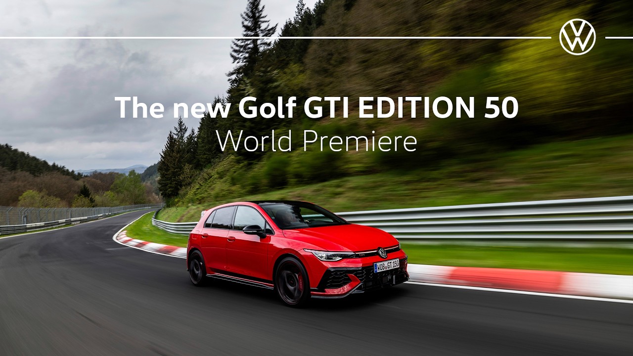 World Premiere: The new Volkswagen Golf GTI EDITION 50