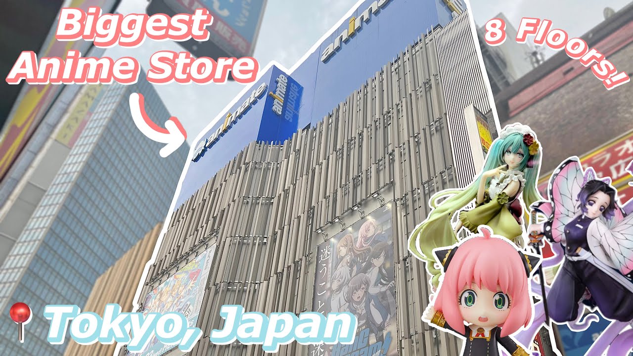 World’s BIGGEST Anime Store || Shopping + Haul || No Budget 💴