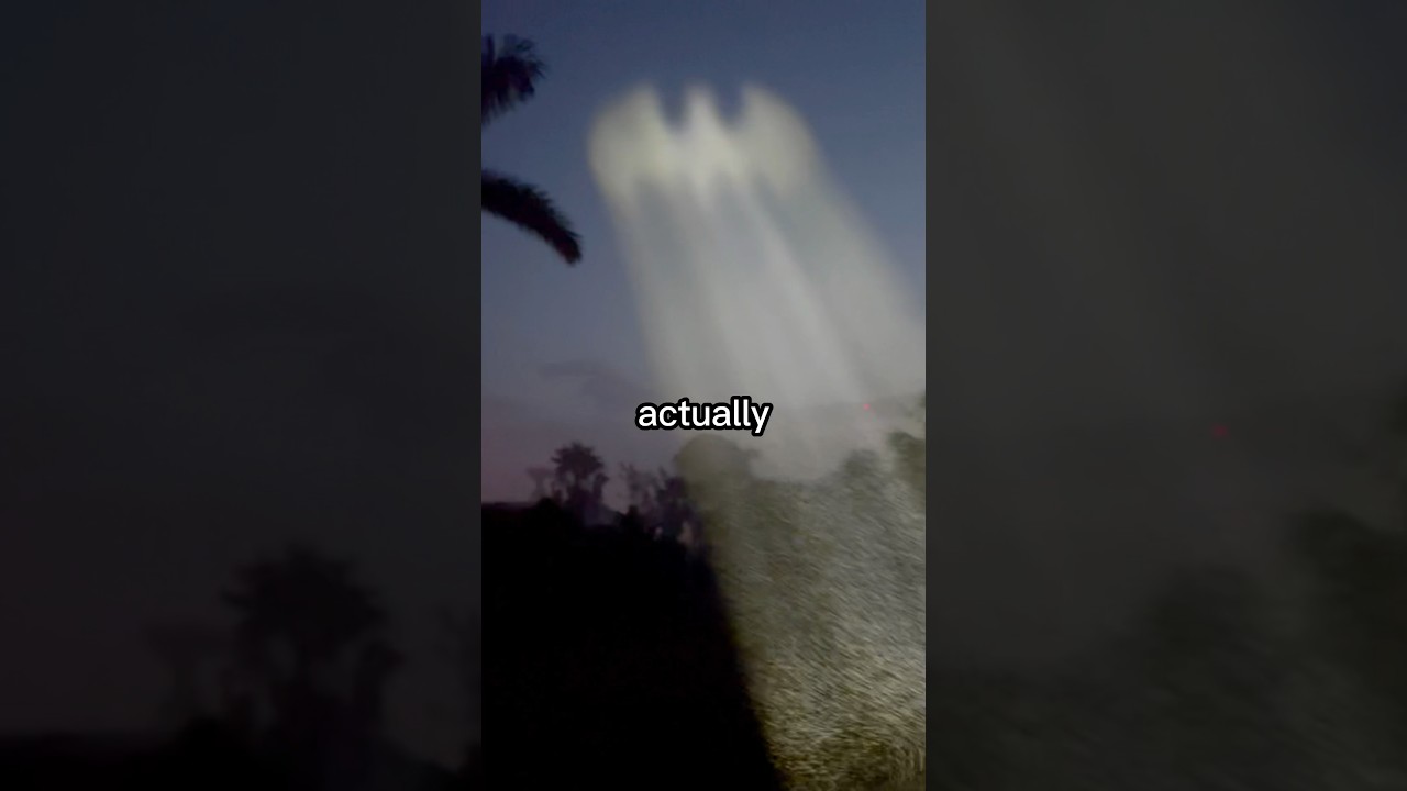 World’s Brightest BATSIGNAL in the FOG