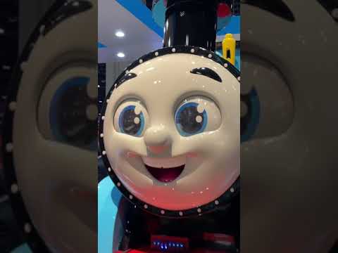 World’s First Full-Sized Electric Thomas The Tank Engine is Revealed at IAAPA Expo Orlando #Shorts